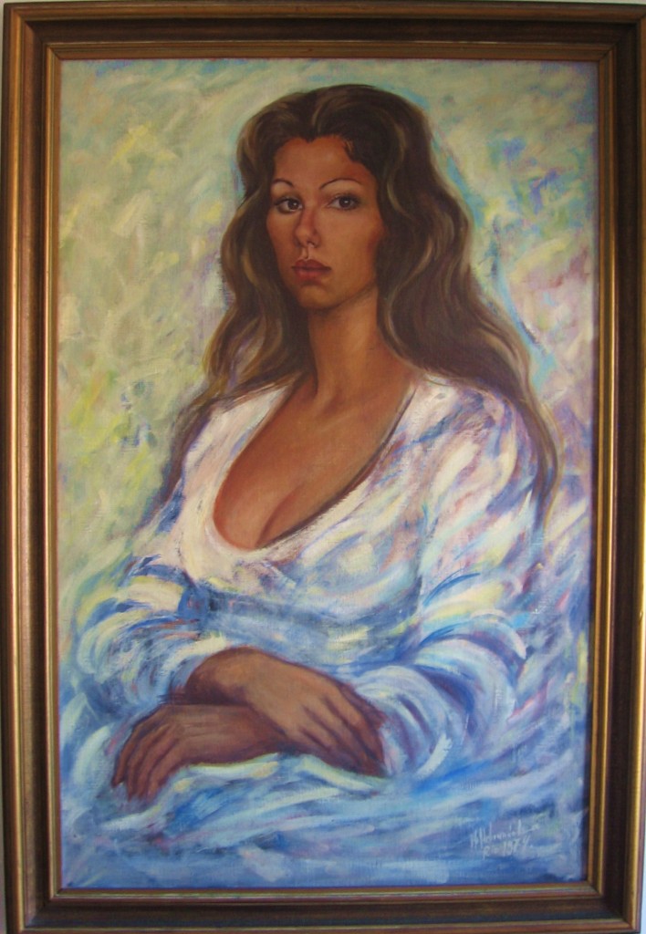 minha mãe (1974), pintada por hildebrando lima