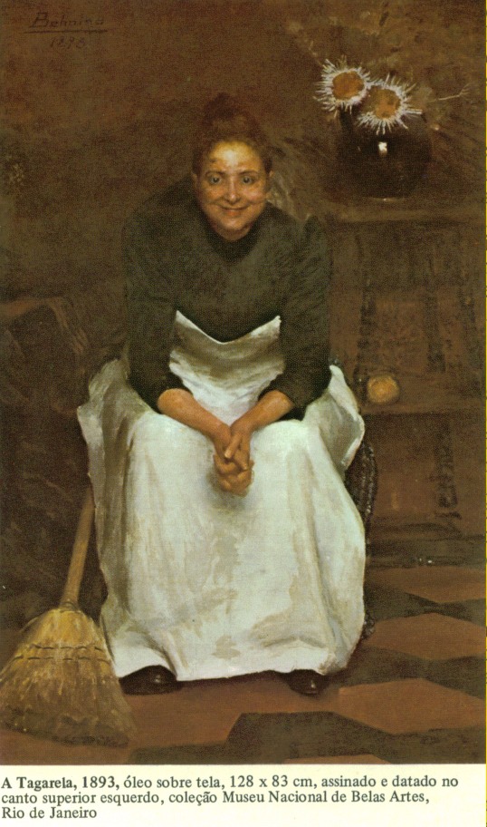 "a tagarela" (1893), óleo sobre tela, 128 X 83 cm.